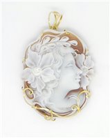 Pendente Lorenza Gioielli Donna in Oro Corallo 0.01 Ct PN01 - PN01